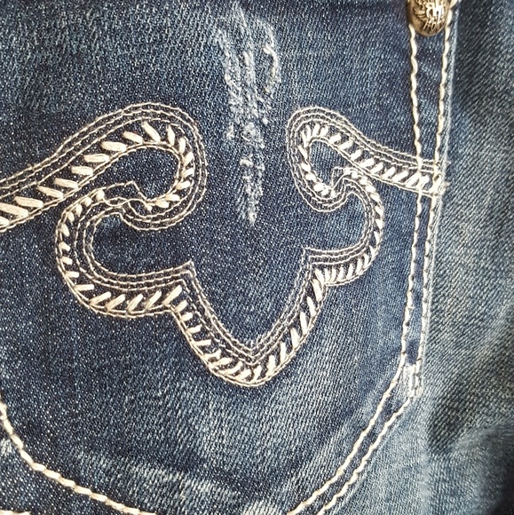 Rerock Express dark wash skinny jeans - Picture 4 of 8